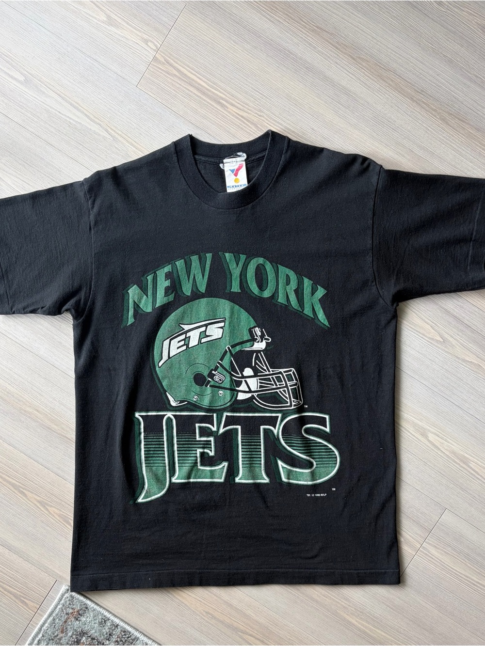 1993 NEW YORK JETS ARTEX SPORTSWEAR SINGLE STITCH TEE